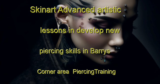 Skinart Advanced artistic lessons in develop new piercing skills in Barrys Corner area | PiercingTraining | PiercingClasses | SkinartTraining-Canada