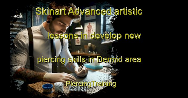 Skinart Advanced artistic lessons in develop new piercing skills in Dermid area | PiercingTraining | PiercingClasses | SkinartTraining-Canada