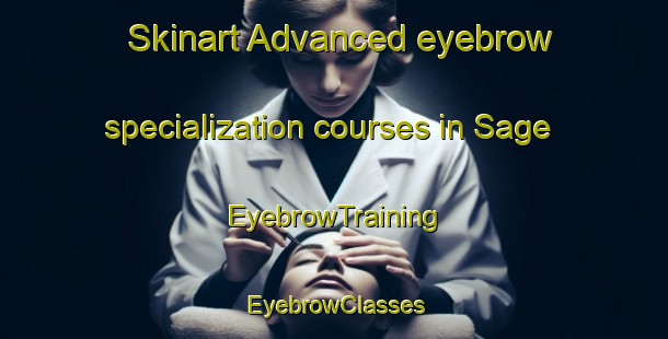 Skinart Advanced eyebrow specialization courses in Sage | EyebrowTraining | EyebrowClasses | SkinartTraining-Canada
