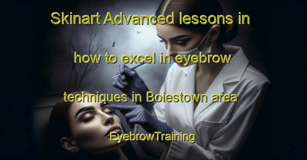 Skinart Advanced lessons in how to excel in eyebrow techniques in Boiestown area | EyebrowTraining | EyebrowClasses | SkinartTraining-Canada