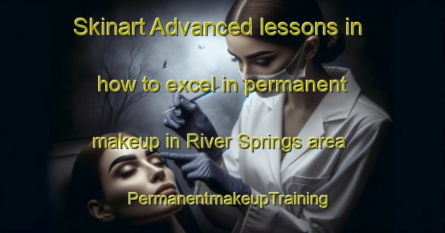 Skinart Advanced lessons in how to excel in permanent makeup in River Springs area | PermanentmakeupTraining | PermanentmakeupClasses | SkinartTraining-Canada