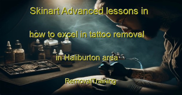 Skinart Advanced lessons in how to excel in tattoo removal in Haliburton area | RemovalTraining | RemovalClasses | SkinartTraining-Canada