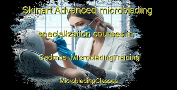 Skinart Advanced microblading specialization courses in Cadmus | #MicrobladingTraining #MicrobladingClasses #SkinartTraining-Canada