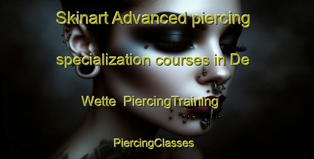 Skinart Advanced piercing specialization courses in De Wette | PiercingTraining | PiercingClasses | SkinartTraining-Canada