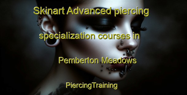 Skinart Advanced piercing specialization courses in Pemberton Meadows | #PiercingTraining #PiercingClasses #SkinartTraining-Canada