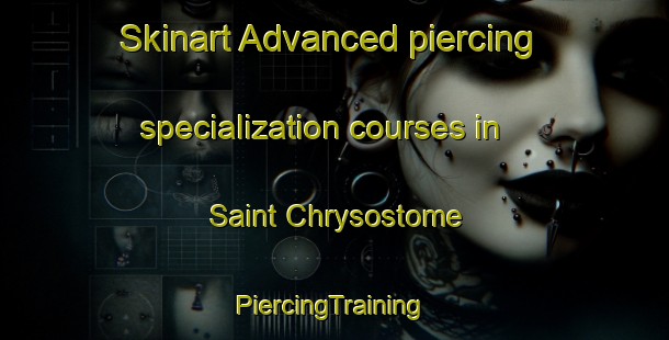 Skinart Advanced piercing specialization courses in Saint Chrysostome | #PiercingTraining #PiercingClasses #SkinartTraining-Canada