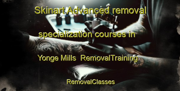 Skinart Advanced removal specialization courses in Yonge Mills | RemovalTraining | RemovalClasses | SkinartTraining-Canada