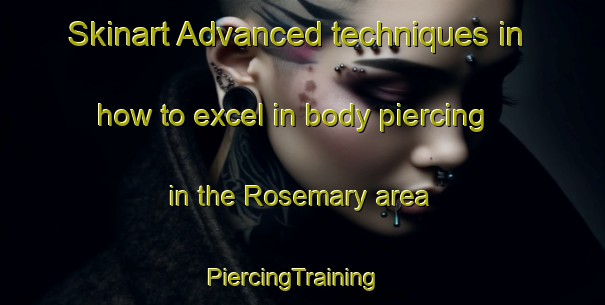 Skinart Advanced techniques in how to excel in body piercing in the Rosemary area | PiercingTraining | PiercingClasses | SkinartTraining-Canada