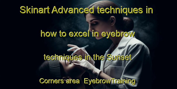 Skinart Advanced techniques in how to excel in eyebrow techniques in the Sunset Corners area | EyebrowTraining | EyebrowClasses | SkinartTraining-Canada