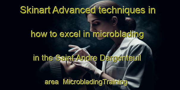 Skinart Advanced techniques in how to excel in microblading in the Saint Andre Dargenteuil area | MicrobladingTraining | MicrobladingClasses | SkinartTraining-Canada