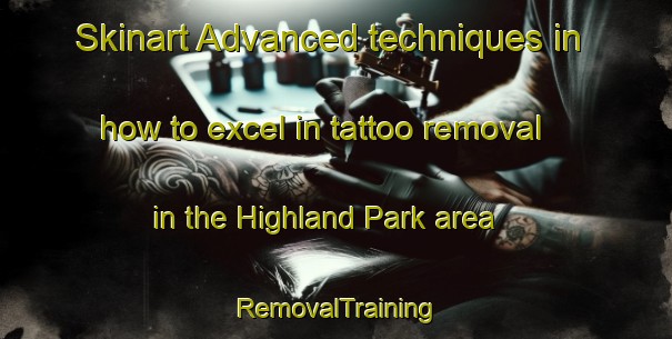 Skinart Advanced techniques in how to excel in tattoo removal in the Highland Park area | RemovalTraining | RemovalClasses | SkinartTraining-Canada