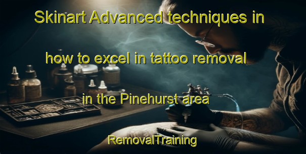 Skinart Advanced techniques in how to excel in tattoo removal in the Pinehurst area | RemovalTraining | RemovalClasses | SkinartTraining-Canada