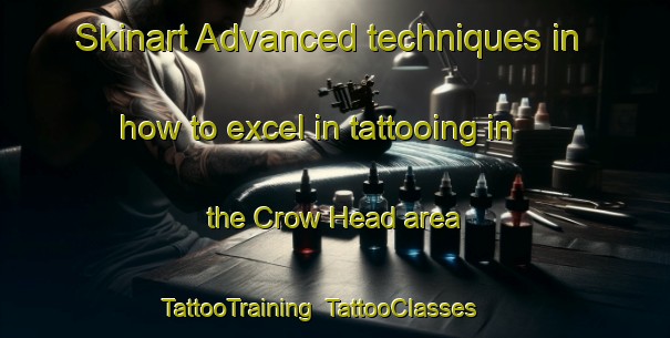 Skinart Advanced techniques in how to excel in tattooing in the Crow Head area | TattooTraining | TattooClasses | SkinartTraining-Canada
