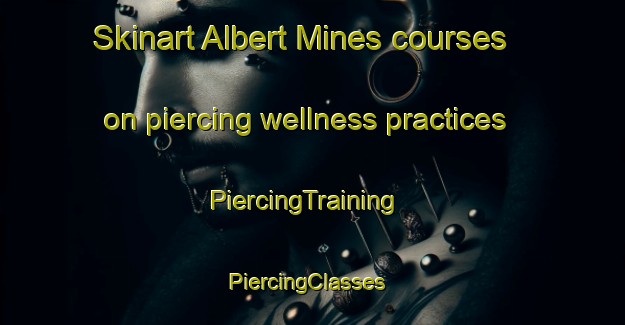 Skinart Albert Mines courses on piercing wellness practices | PiercingTraining | PiercingClasses | SkinartTraining-Canada