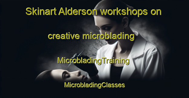 Skinart Alderson workshops on creative microblading | #MicrobladingTraining #MicrobladingClasses #SkinartTraining-Canada