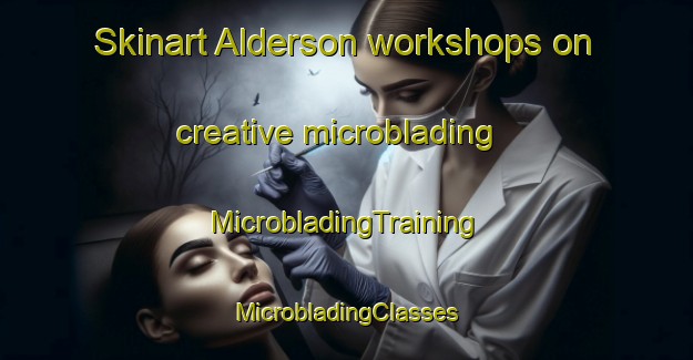 Skinart Alderson workshops on creative microblading | #MicrobladingTraining #MicrobladingClasses #SkinartTraining-Canada