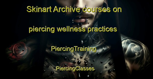 Skinart Archive courses on piercing wellness practices | PiercingTraining | PiercingClasses | SkinartTraining-Canada