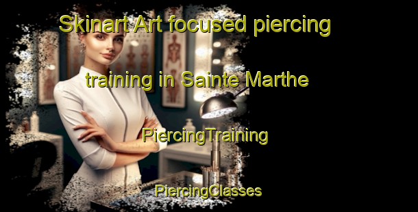 Skinart Art-focused piercing training in Sainte Marthe | #PiercingTraining #PiercingClasses #SkinartTraining-Canada