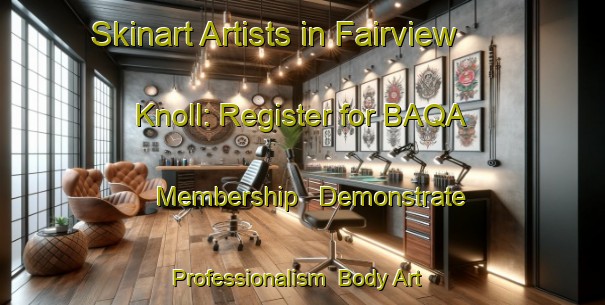 Skinart Artists in Fairview Knoll: Register for BAQA Membership - Demonstrate Professionalism | Body Art Qualification Authority | BAQA-Canada