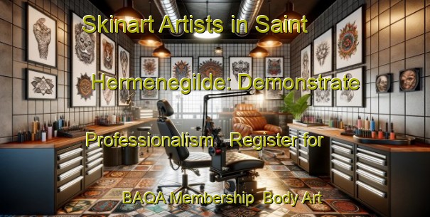 Skinart Artists in Saint Hermenegilde: Demonstrate Professionalism - Register for BAQA Membership | Body Art Qualification Authority | BAQA-Canada