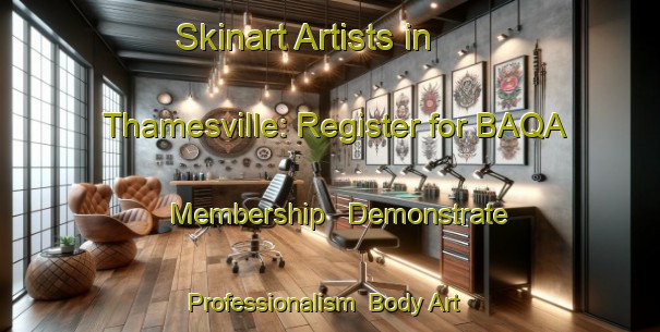 Skinart Artists in Thamesville: Register for BAQA Membership - Demonstrate Professionalism | Body Art Qualification Authority | BAQA-Canada