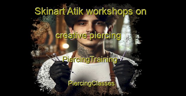 Skinart Atik workshops on creative piercing | PiercingTraining | PiercingClasses | SkinartTraining-Canada