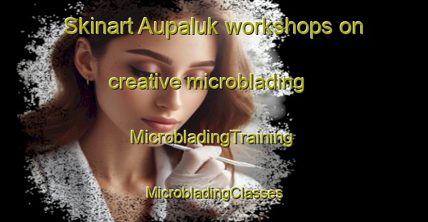 Skinart Aupaluk workshops on creative microblading | #MicrobladingTraining #MicrobladingClasses #SkinartTraining-Canada