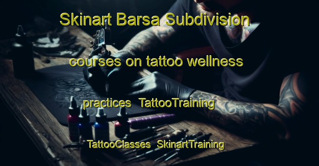 Skinart Barsa Subdivision courses on tattoo wellness practices | TattooTraining | TattooClasses | SkinartTraining-Canada