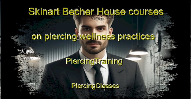 Skinart Becher House courses on piercing wellness practices | #PiercingTraining #PiercingClasses #SkinartTraining-Canada