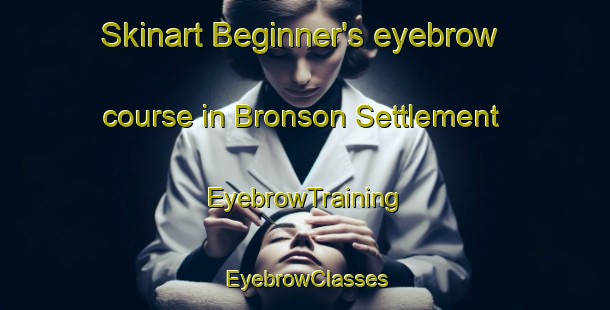 Skinart Beginner's eyebrow course in Bronson Settlement | EyebrowTraining | EyebrowClasses | SkinartTraining-Canada