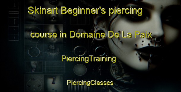 Skinart Beginner's piercing course in Domaine De La Paix | #PiercingTraining #PiercingClasses #SkinartTraining-Canada