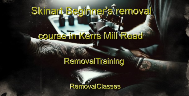 Skinart Beginner's removal course in Kerrs Mill Road | RemovalTraining | RemovalClasses | SkinartTraining-Canada