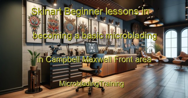 Skinart Beginner lessons in becoming a basic microblading in Campbell Maxwell Front area | MicrobladingTraining | MicrobladingClasses | SkinartTraining-Canada