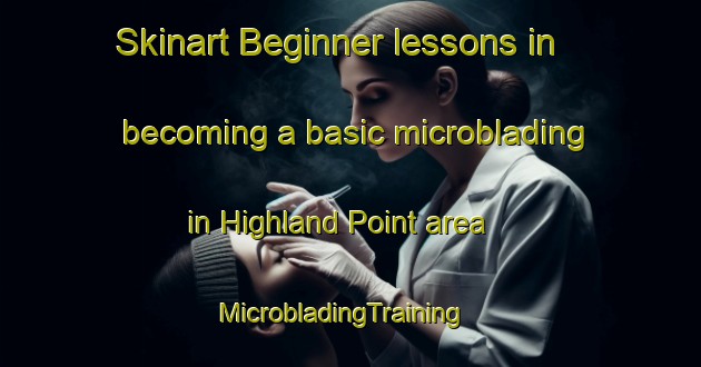 Skinart Beginner lessons in becoming a basic microblading in Highland Point area | MicrobladingTraining | MicrobladingClasses | SkinartTraining-Canada