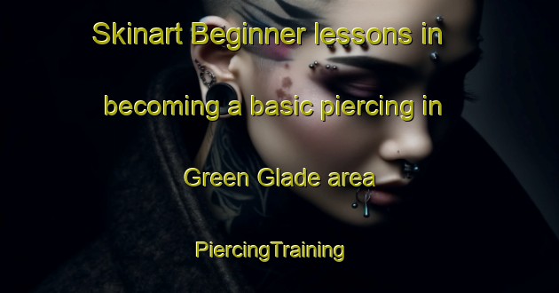 Skinart Beginner lessons in becoming a basic piercing in Green Glade area | PiercingTraining | PiercingClasses | SkinartTraining-Canada
