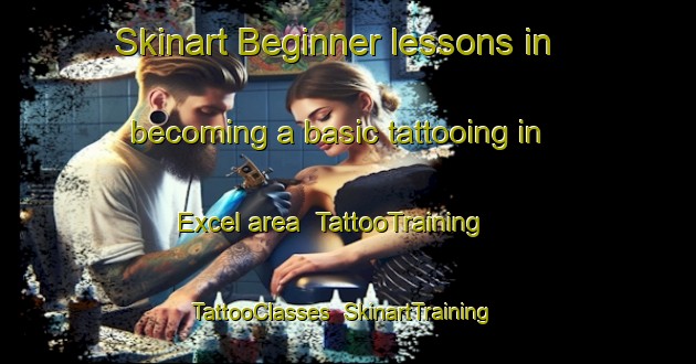 Skinart Beginner lessons in becoming a basic tattooing in Excel area | TattooTraining | TattooClasses | SkinartTraining-Canada