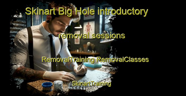 Skinart Big Hole introductory removal sessions | #RemovalTraining #RemovalClasses #SkinartTraining-Canada