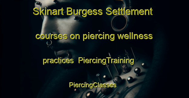 Skinart Burgess Settlement courses on piercing wellness practices | PiercingTraining | PiercingClasses | SkinartTraining-Canada