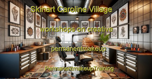 Skinart Caroline Village workshops on creative permanentmakeup | #PermanentmakeupTraining #PermanentmakeupClasses #SkinartTraining-Canada