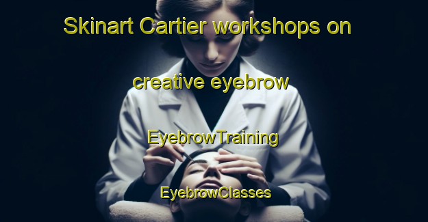Skinart Cartier workshops on creative eyebrow | EyebrowTraining | EyebrowClasses | SkinartTraining-Canada