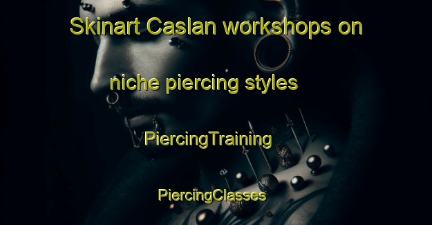 Skinart Caslan workshops on niche piercing styles | PiercingTraining | PiercingClasses | SkinartTraining-Canada