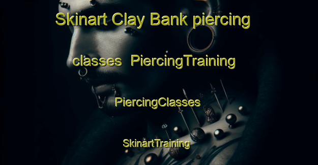 Skinart Clay Bank piercing classes | #PiercingTraining #PiercingClasses #SkinartTraining-Canada