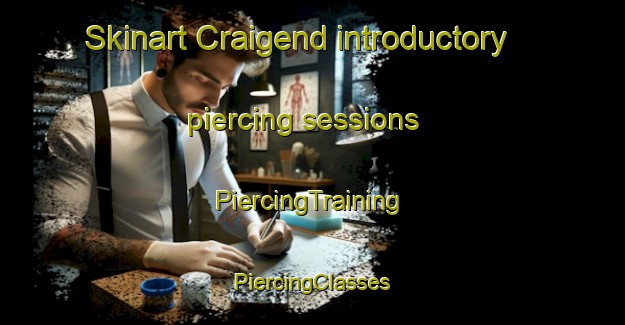 Skinart Craigend introductory piercing sessions | #PiercingTraining #PiercingClasses #SkinartTraining-Canada