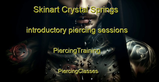 Skinart Crystal Springs introductory piercing sessions | PiercingTraining | PiercingClasses | SkinartTraining-Canada