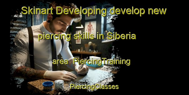 Skinart Developing develop new piercing skills in Siberia area | #PiercingTraining #PiercingClasses #SkinartTraining-Canada