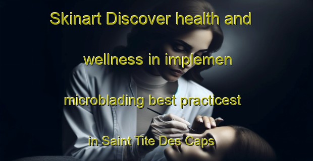 Skinart Discover health and wellness in implemen microblading best practicest in Saint Tite Des Caps | MicrobladingTraining | MicrobladingClasses | SkinartTraining-Canada