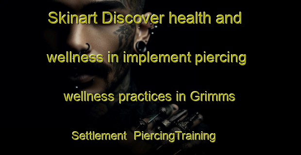 Skinart Discover health and wellness in implement piercing wellness practices in Grimms Settlement | PiercingTraining | PiercingClasses | SkinartTraining-Canada