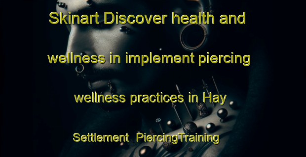 Skinart Discover health and wellness in implement piercing wellness practices in Hay Settlement | PiercingTraining | PiercingClasses | SkinartTraining-Canada