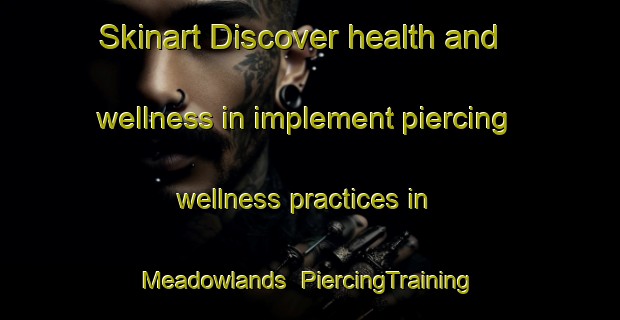 Skinart Discover health and wellness in implement piercing wellness practices in Meadowlands | PiercingTraining | PiercingClasses | SkinartTraining-Canada