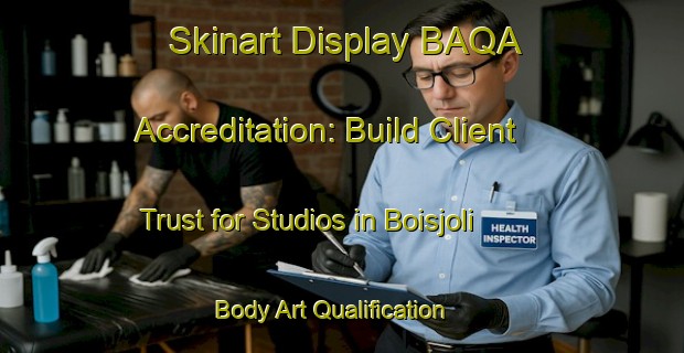 Skinart Display BAQA Accreditation: Build Client Trust for Studios in Boisjoli | Body Art Qualification Authority | BAQA-Canada